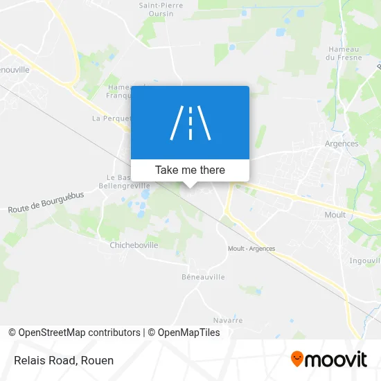 Mapa Rue Du Relais