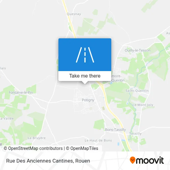 Rue Des Anciennes Cantines map