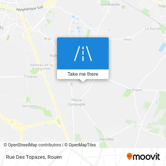 Rue Des Topazes map