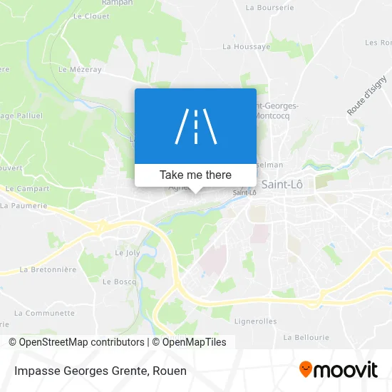 Impasse Georges Grente map