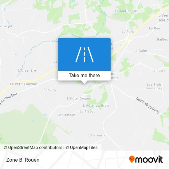Zone B map