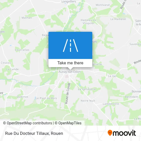 Rue Du Docteur Tillaux map