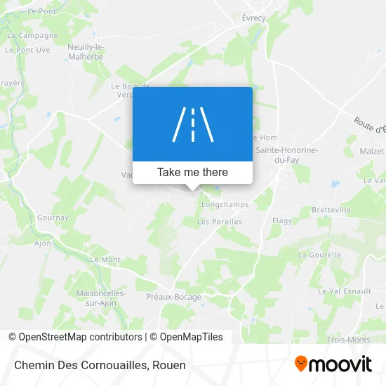 Chemin Des Cornouailles map