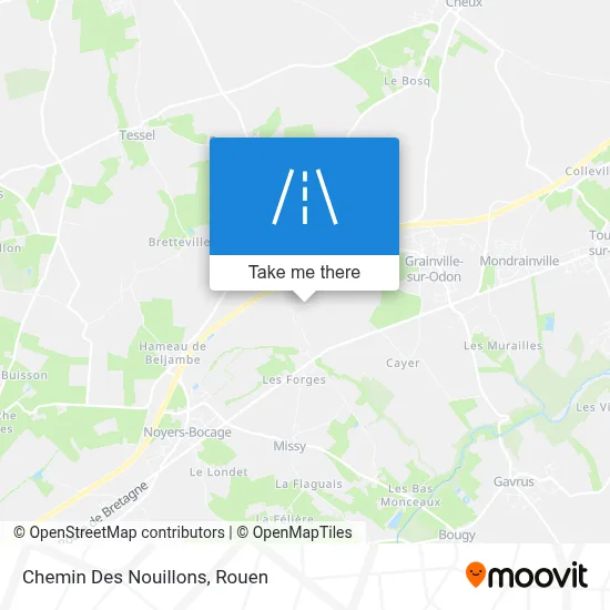 Chemin Des Nouillons map