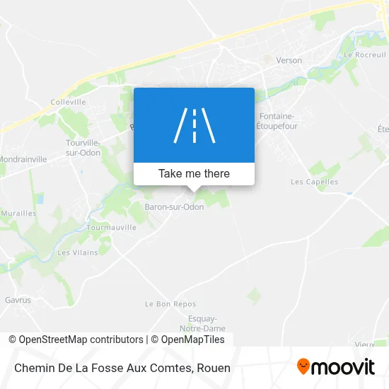 Chemin De La Fosse Aux Comtes map