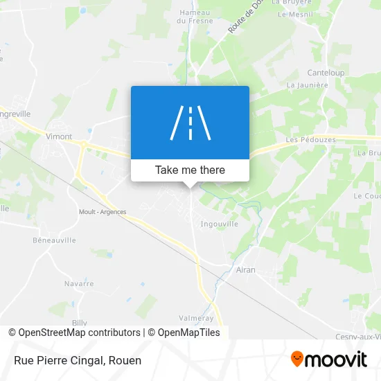 Rue Pierre Cingal map
