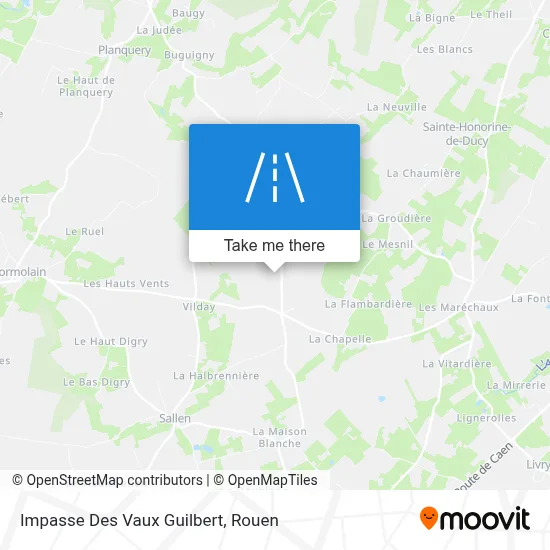 Impasse Des Vaux Guilbert map