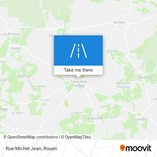 Rue Michel Jean map