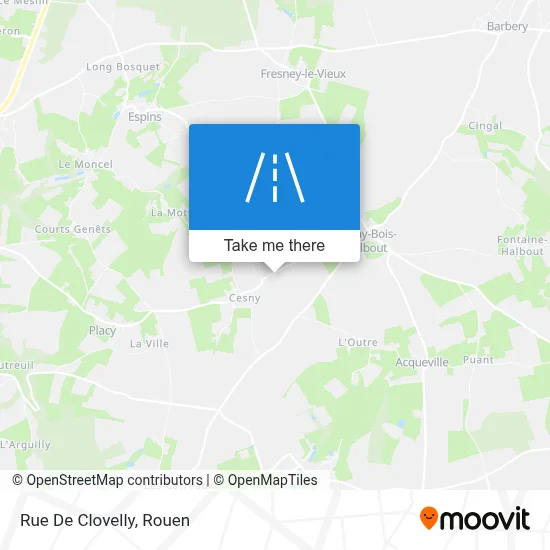 Rue De Clovelly map