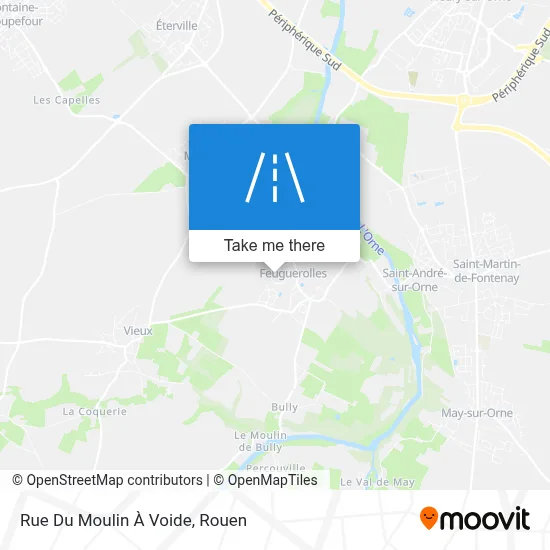 Rue Du Moulin À Voide map
