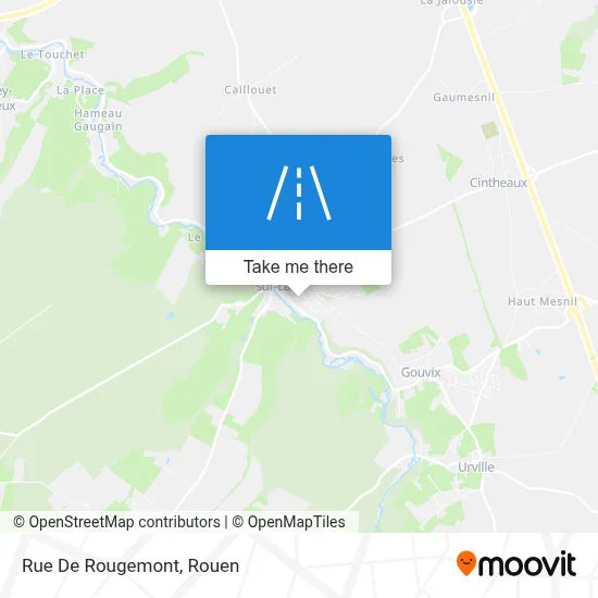 Rue De Rougemont map