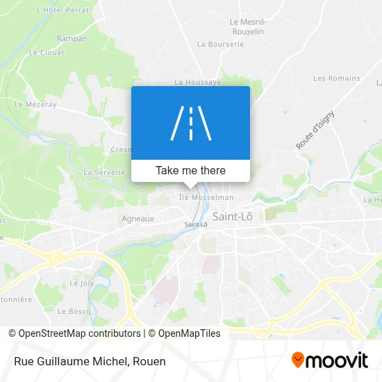 Rue Guillaume Michel map