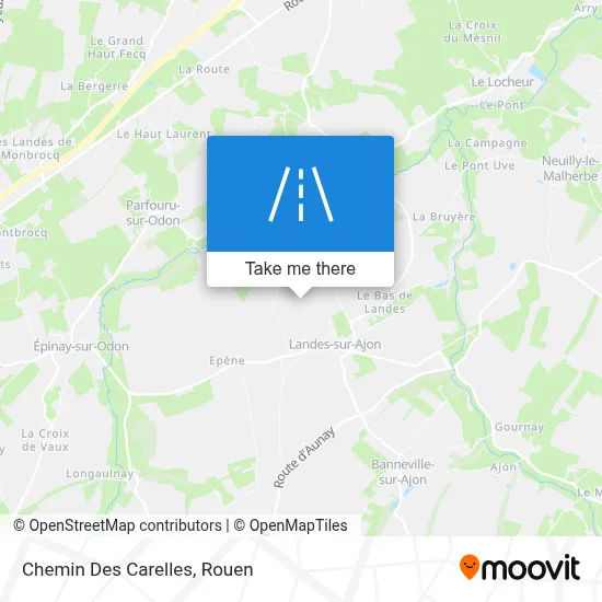 Chemin Des Carelles map