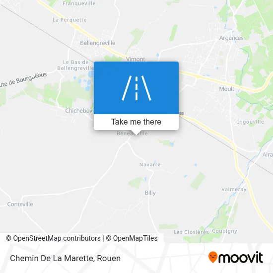 Chemin De La Marette map