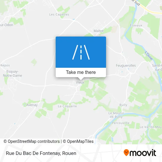Rue Du Bac De Fontenay map