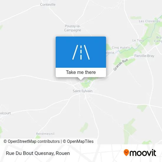 Rue Du Bout Quesnay map