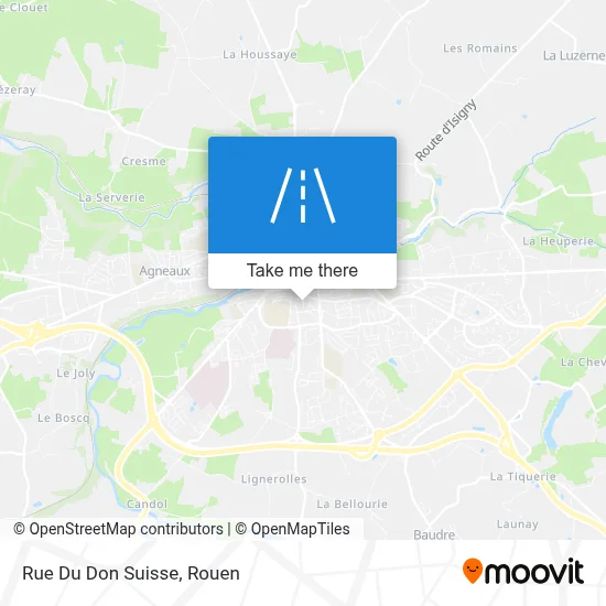 Rue Du Don Suisse map