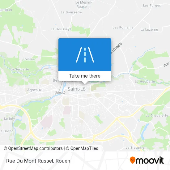Rue Du Mont Russel map