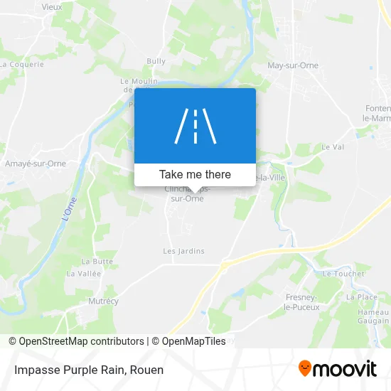 Impasse Purple Rain map