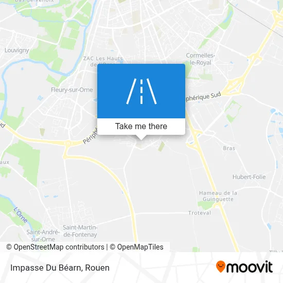 Impasse Du Béarn map