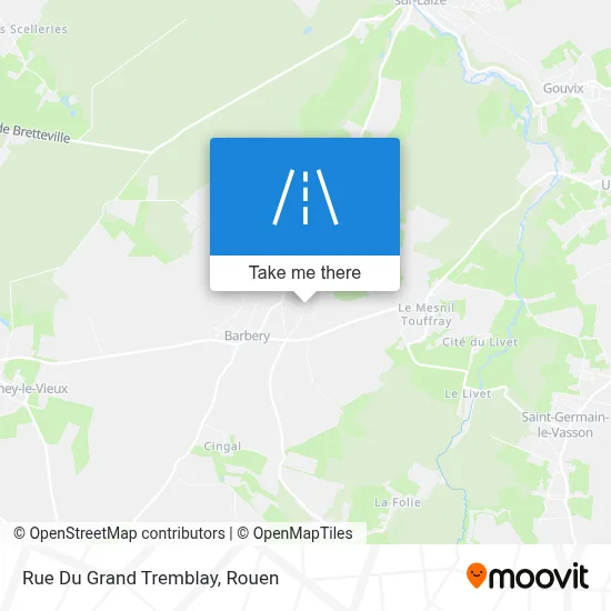 Rue Du Grand Tremblay map