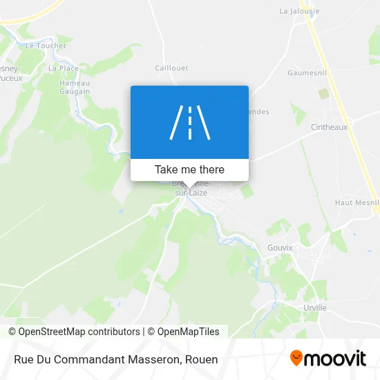 Mapa Rue Du Commandant Masseron