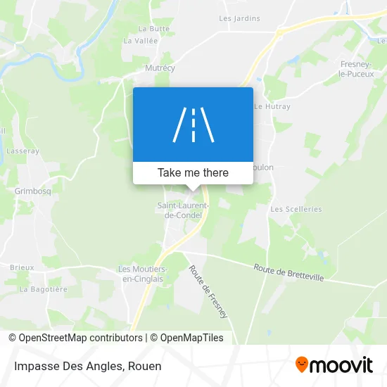 Impasse Des Angles map