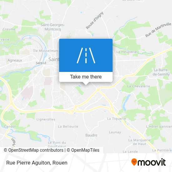 Rue Pierre Aguiton map