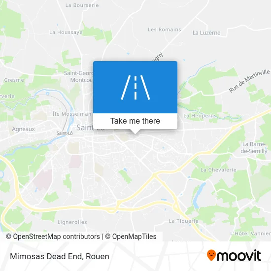 Impasse Des Mimosas map