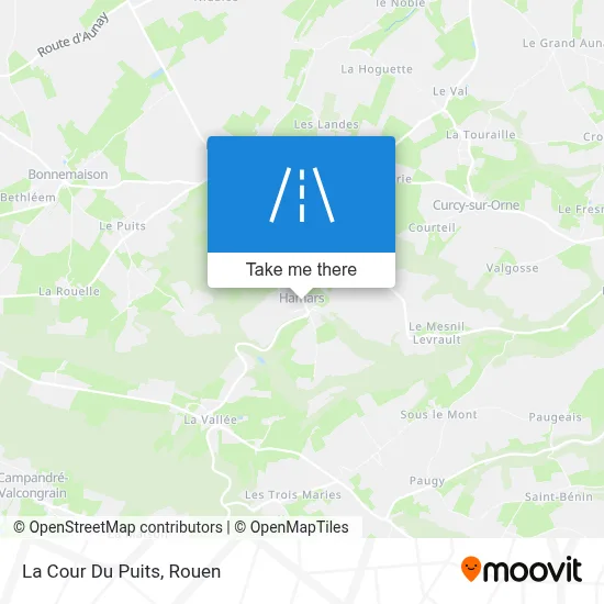 La Cour Du Puits map
