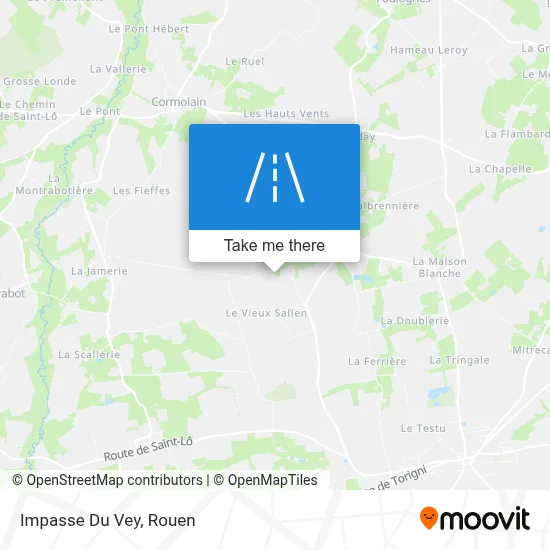 Impasse Du Vey map