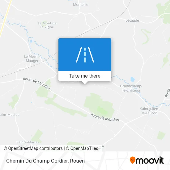 Chemin Du Champ Cordier map