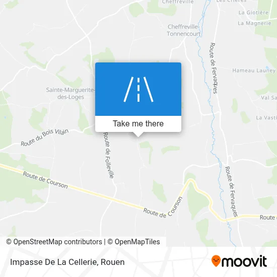 Impasse De La Cellerie map