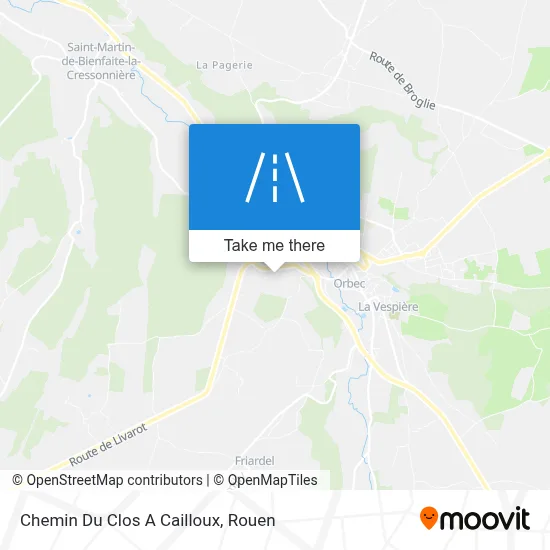Chemin Du Clos A Cailloux map