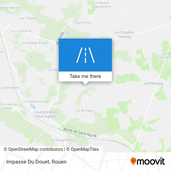 Impasse Du Douet map