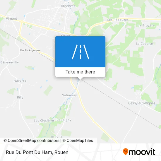 Rue Du Pont Du Ham map