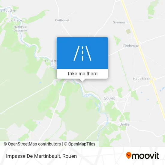 Impasse De Martinbault map