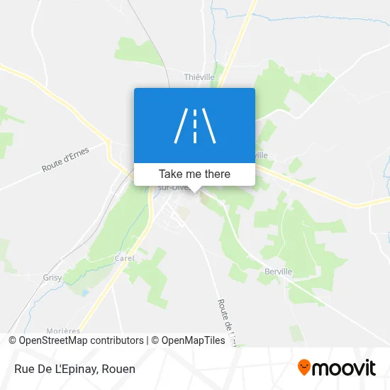 Rue De L'Epinay map