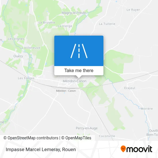 Impasse Marcel Lemeray map