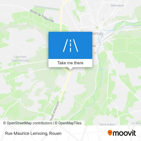 Rue Maurice Lemoing map