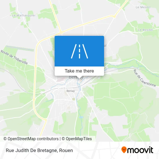 Rue Judith De Bretagne map
