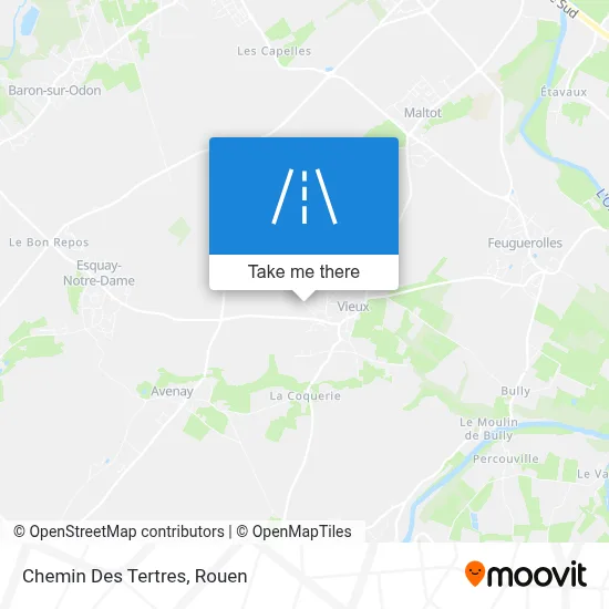 Chemin Des Tertres map