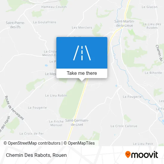Chemin Des Rabots map
