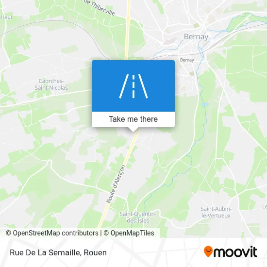 Rue De La Semaille map