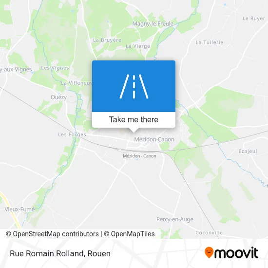 Rue Romain Rolland map