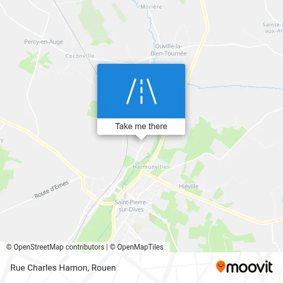Mapa Rue Charles Hamon
