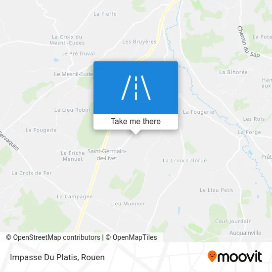 Impasse Du Platis map
