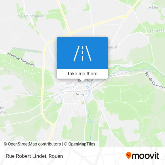 Mapa Rue Robert Lindet
