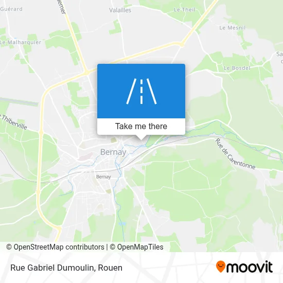 Rue Gabriel Dumoulin map
