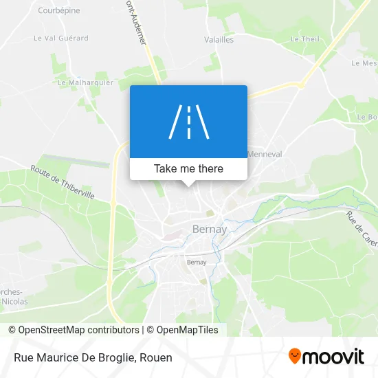Rue Maurice De Broglie map